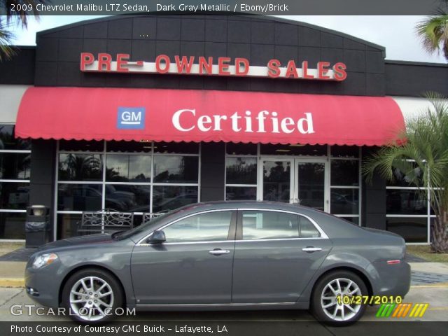 2009 Chevrolet Malibu LTZ Sedan in Dark Gray Metallic