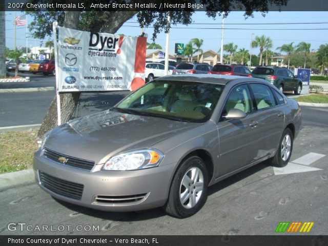 2007 Chevrolet Impala LS in Amber Bronze Metallic