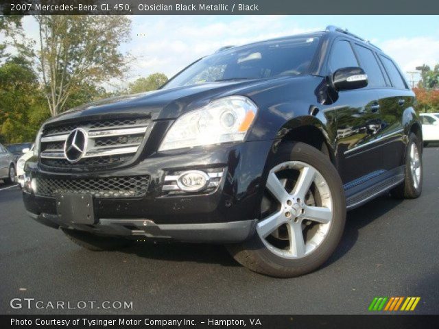 2007 Mercedes-Benz GL 450 in Obsidian Black Metallic