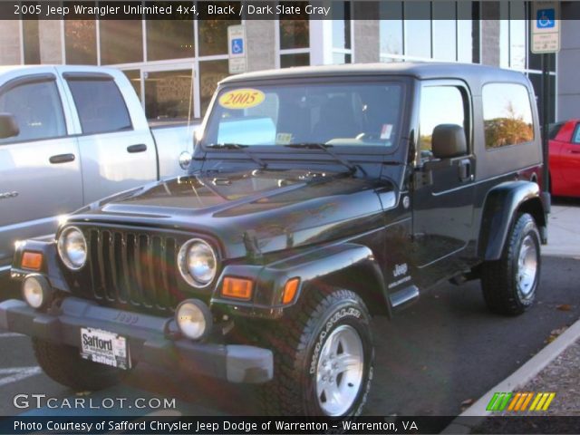 2005 Jeep Wrangler Unlimited 4x4 in Black