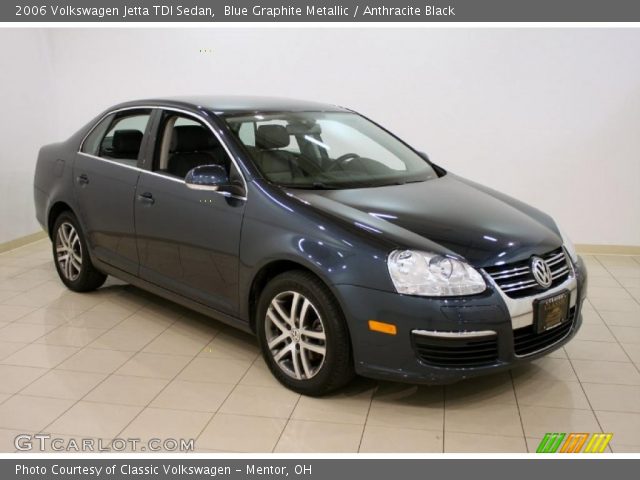 2006 Volkswagen Jetta TDI Sedan in Blue Graphite Metallic