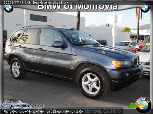 2003 BMW X5 3.0i in Steel Grey Metallic