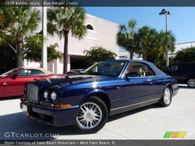 1998 Bentley Azure  in Blue Metallic
