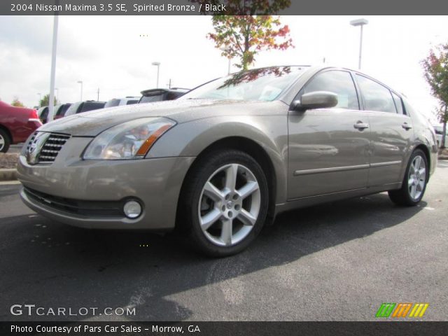 2004 Nissan Maxima 3.5 SE in Spirited Bronze