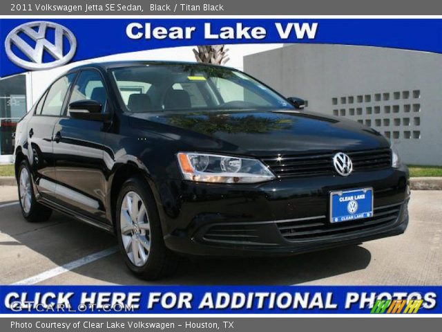 2011 Volkswagen Jetta SE Sedan in Black