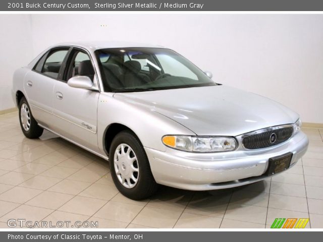 2001 Buick Century Custom in Sterling Silver Metallic