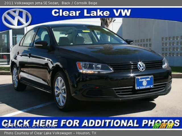 2011 Volkswagen Jetta SE Sedan in Black