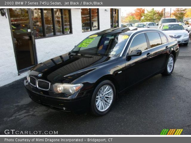 2003 BMW 7 Series 745Li Sedan in Jet Black