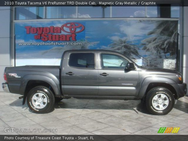 2010 Toyota Tacoma V6 PreRunner TRD Double Cab in Magnetic Gray Metallic