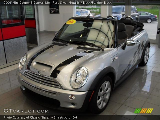 2006 Mini Cooper S Convertible in Pure Silver Metallic