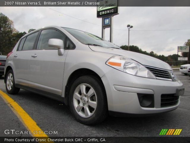 2007 Nissan Versa S in Brilliant Silver Metallic