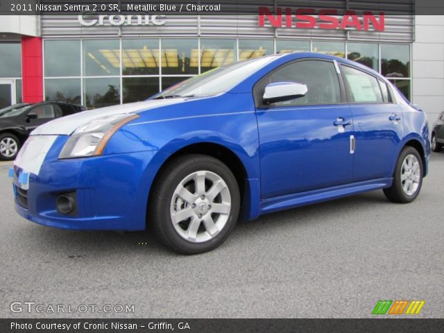 2011 Nissan Sentra 2.0 SR in Metallic Blue