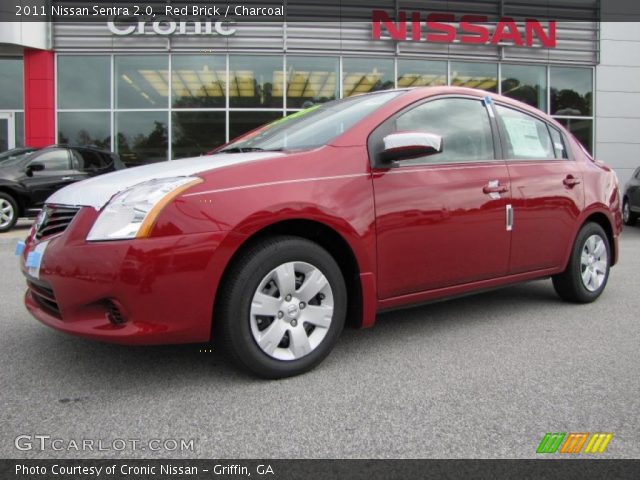 2011 Nissan Sentra 2.0 in Red Brick