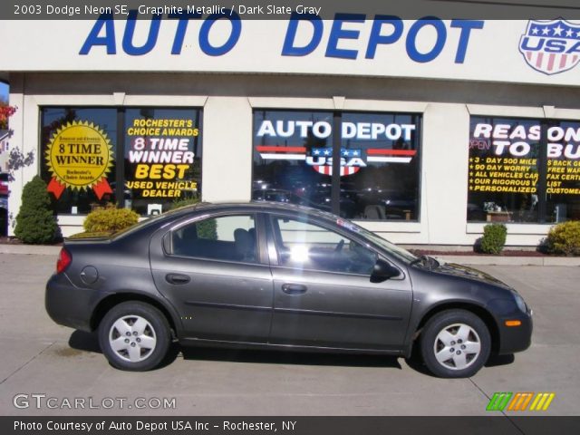 2003 Dodge Neon SE in Graphite Metallic