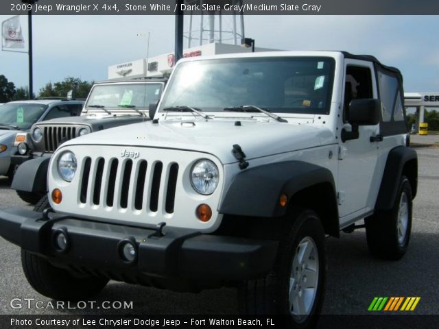 2009 Jeep Wrangler X 4x4 in Stone White
