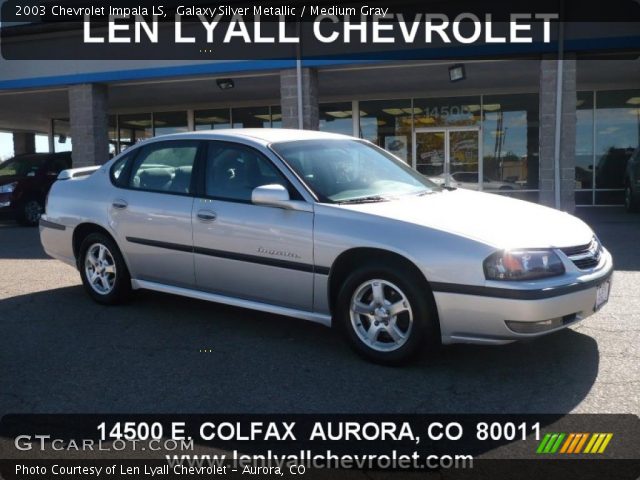 2003 Chevrolet Impala LS in Galaxy Silver Metallic