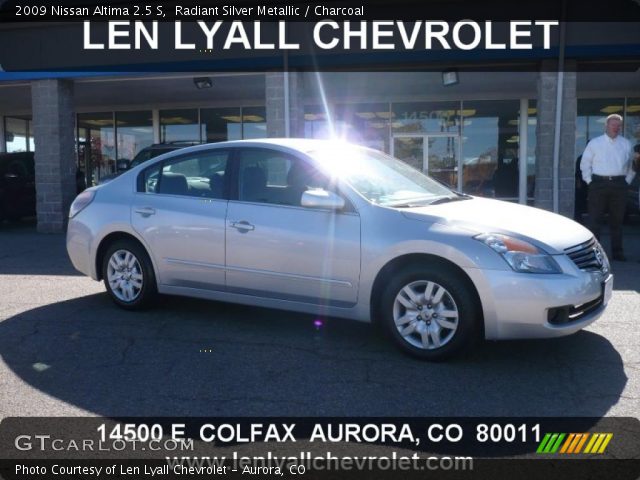 2009 Nissan Altima 2.5 S in Radiant Silver Metallic