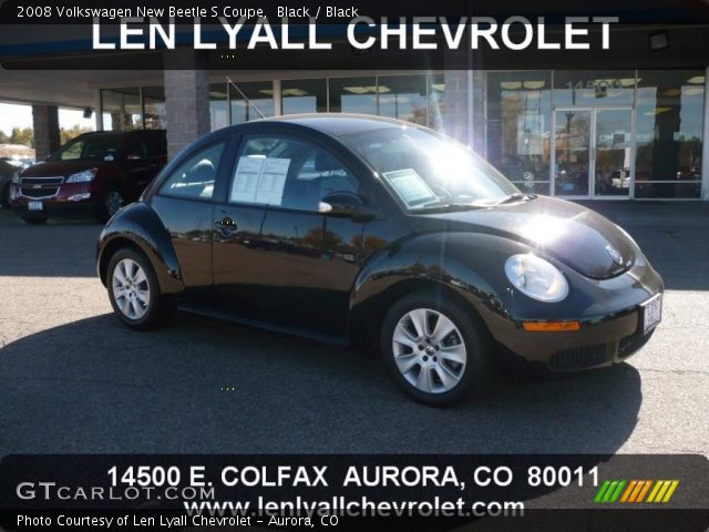 2008 Volkswagen New Beetle S Coupe in Black