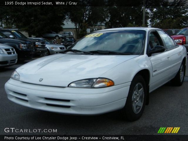 1995 Dodge Intrepid Sedan in White