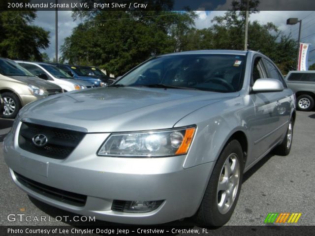 2006 Hyundai Sonata LX V6 in Bright Silver