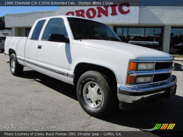 1996 Chevrolet C/K C1500 Extended Cab in Olympic White