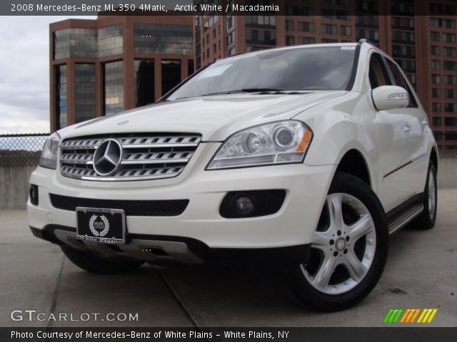 2008 Mercedes-Benz ML 350 4Matic in Arctic White