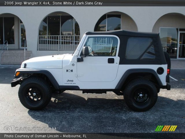 2006 Jeep Wrangler X 4x4 in Stone White
