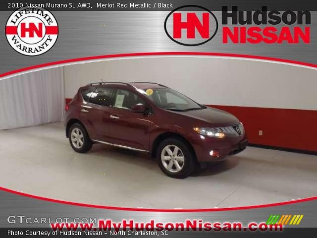 2010 Nissan Murano SL AWD in Merlot Red Metallic