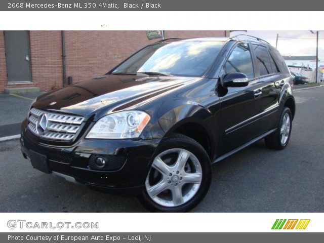 2008 Mercedes-Benz ML 350 4Matic in Black