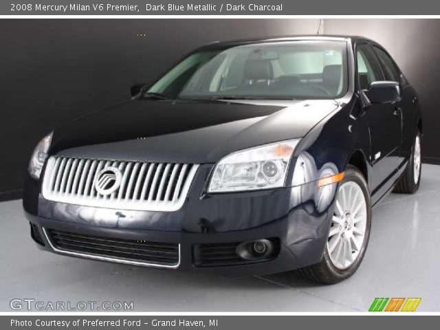 2008 Mercury Milan V6 Premier in Dark Blue Metallic