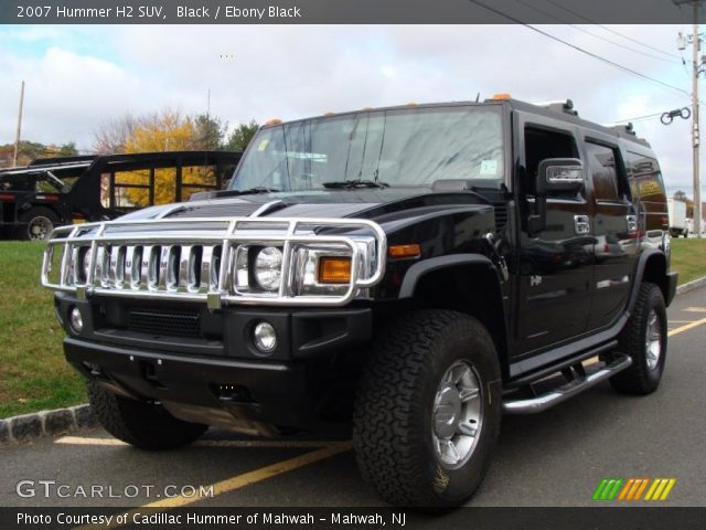 2007 Hummer H2 SUV in Black