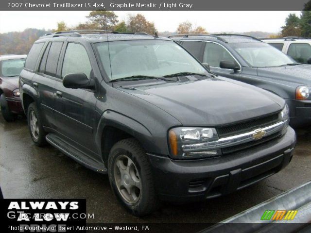 2007 Chevrolet TrailBlazer LS 4x4 in Graphite Metallic