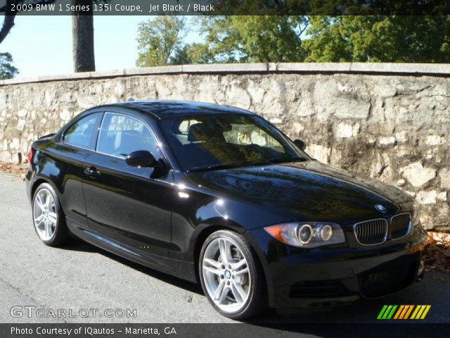 2009 BMW 1 Series 135i Coupe in Jet Black