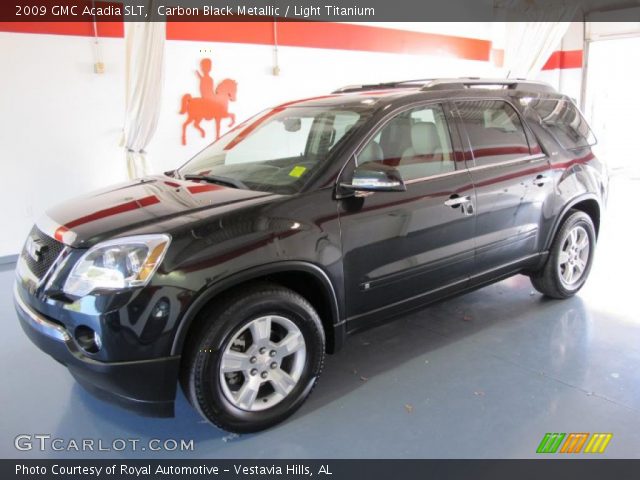 2009 GMC Acadia SLT in Carbon Black Metallic