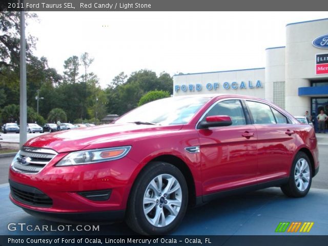 2011 Ford Taurus SEL in Red Candy