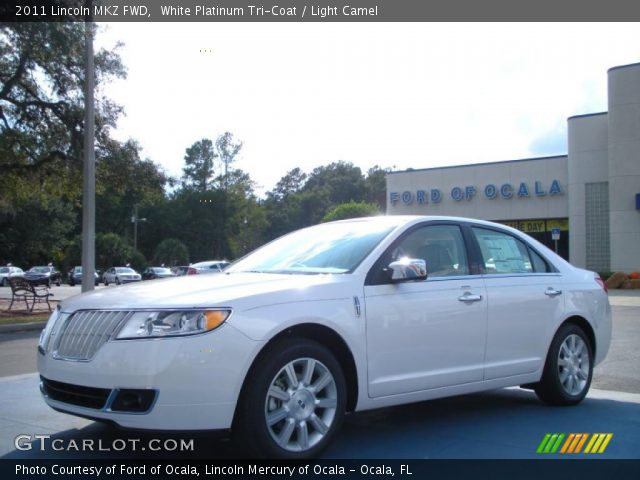 2011 Lincoln MKZ FWD in White Platinum Tri-Coat