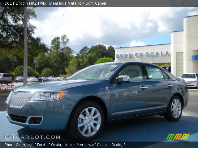 2011 Lincoln MKZ FWD in Steel Blue Metallic