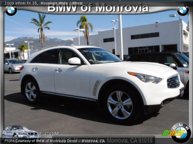 2009 Infiniti FX 35 in Moonlight White