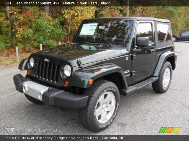 2011 Jeep Wrangler Sahara 4x4 in Natural Green Pearl
