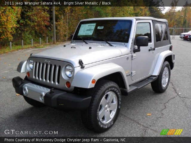 2011 Jeep Wrangler Sahara 4x4 in Bright Silver Metallic