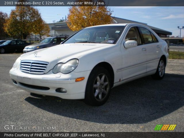 2003 Mercedes-Benz C 320 Sedan in Alabaster White