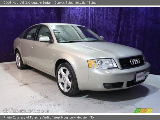 2003 Audi A6 3.0 quattro Sedan in Canvas Beige Metallic