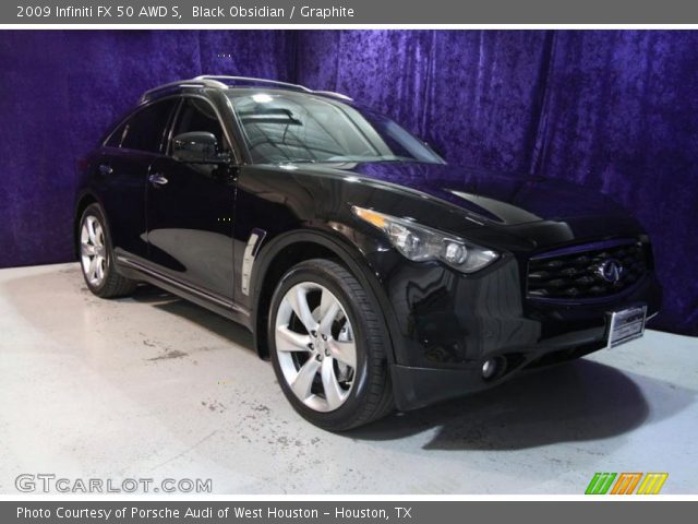 2009 Infiniti FX 50 AWD S in Black Obsidian
