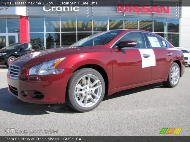 2011 Nissan Maxima 3.5 SV in Tuscan Sun
