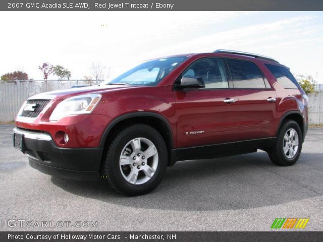 2007 GMC Acadia SLE AWD in Red Jewel Tintcoat