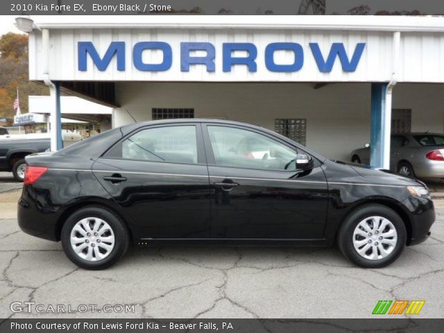 2010 Kia Forte EX in Ebony Black