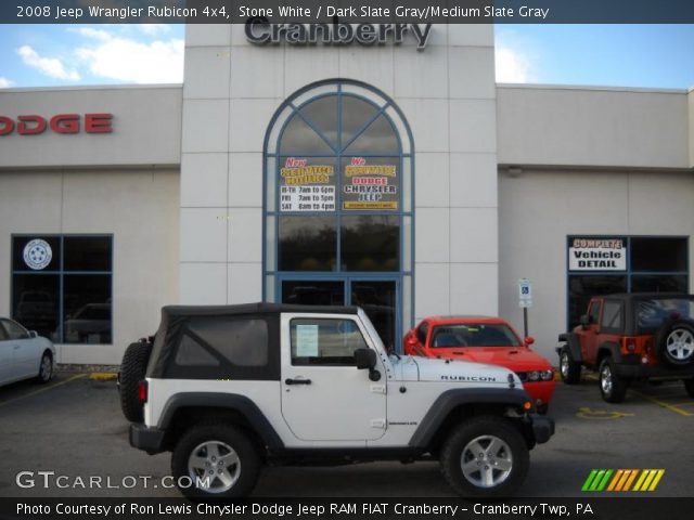 2008 Jeep Wrangler Rubicon 4x4 in Stone White