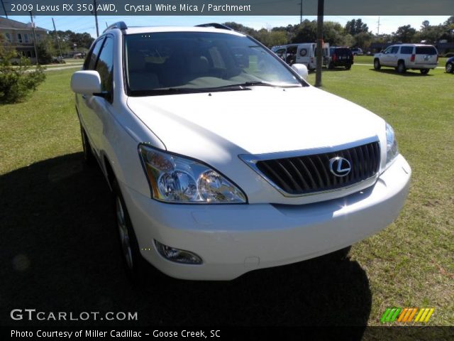 2009 Lexus RX 350 AWD in Crystal White Mica