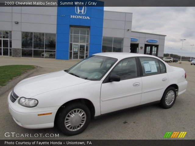 2003 Chevrolet Malibu Sedan in Summit White