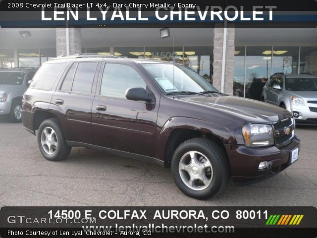 2008 Chevrolet TrailBlazer LT 4x4 in Dark Cherry Metallic